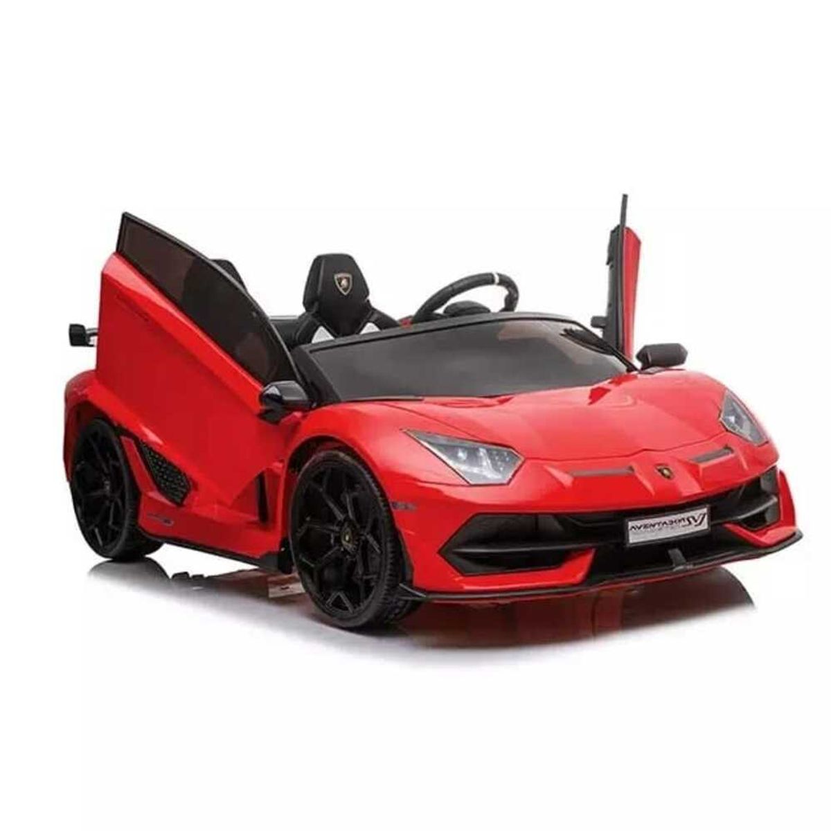 LAMBORGHINI - Carro a Bateria para Niños Lamborghini Aventador svj Rojo