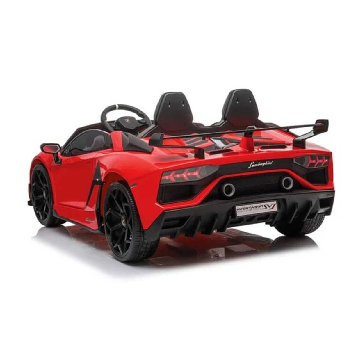LAMBORGHINI - Carro a Bateria para Niños Lamborghini Aventador svj Rojo
