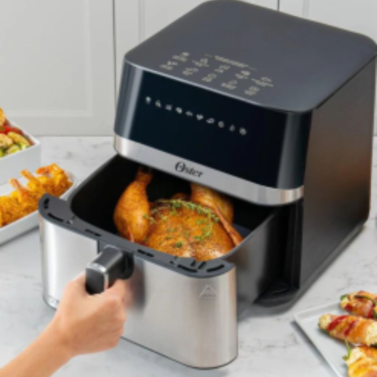 OSTER - Freidora de Aire Digital 7.5 Lts Oster CKSTAF75DSSDF