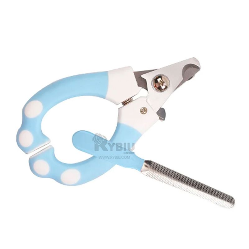 GENERICO - Tijera Optima y Elegante en Celeste Y+Banderitas Adhesivas