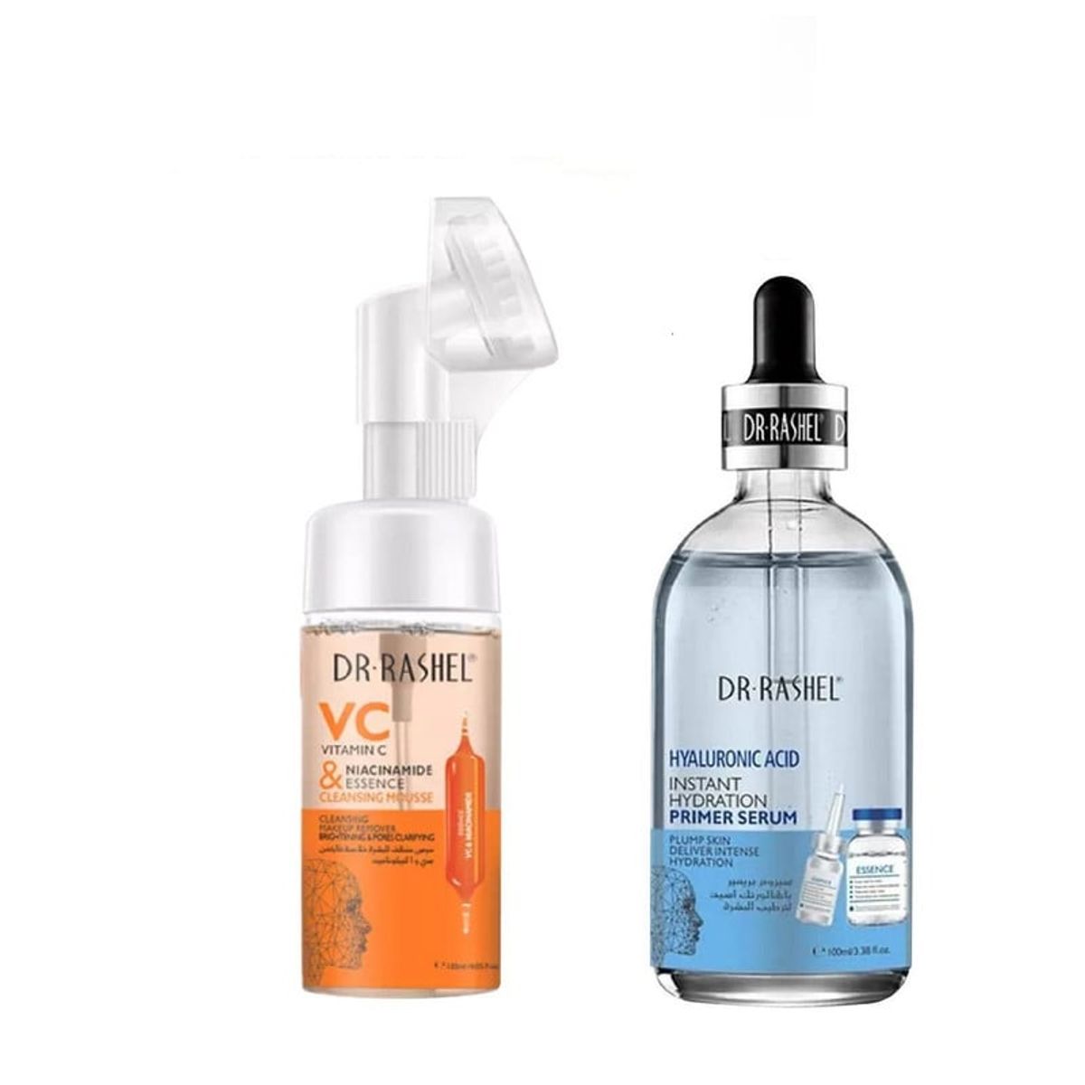 GENERICO - Desmaquillador Limpiador de Vitamina C + Serúm Acido Hialuronico_123