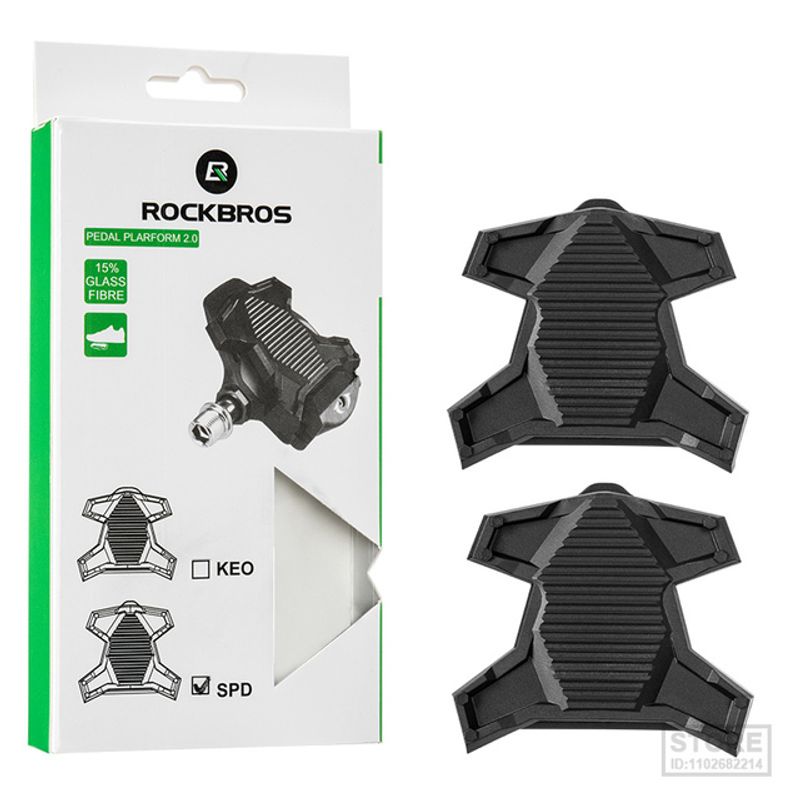 ROCKBROS - Adaptador de Pedales para bicicleta SPD