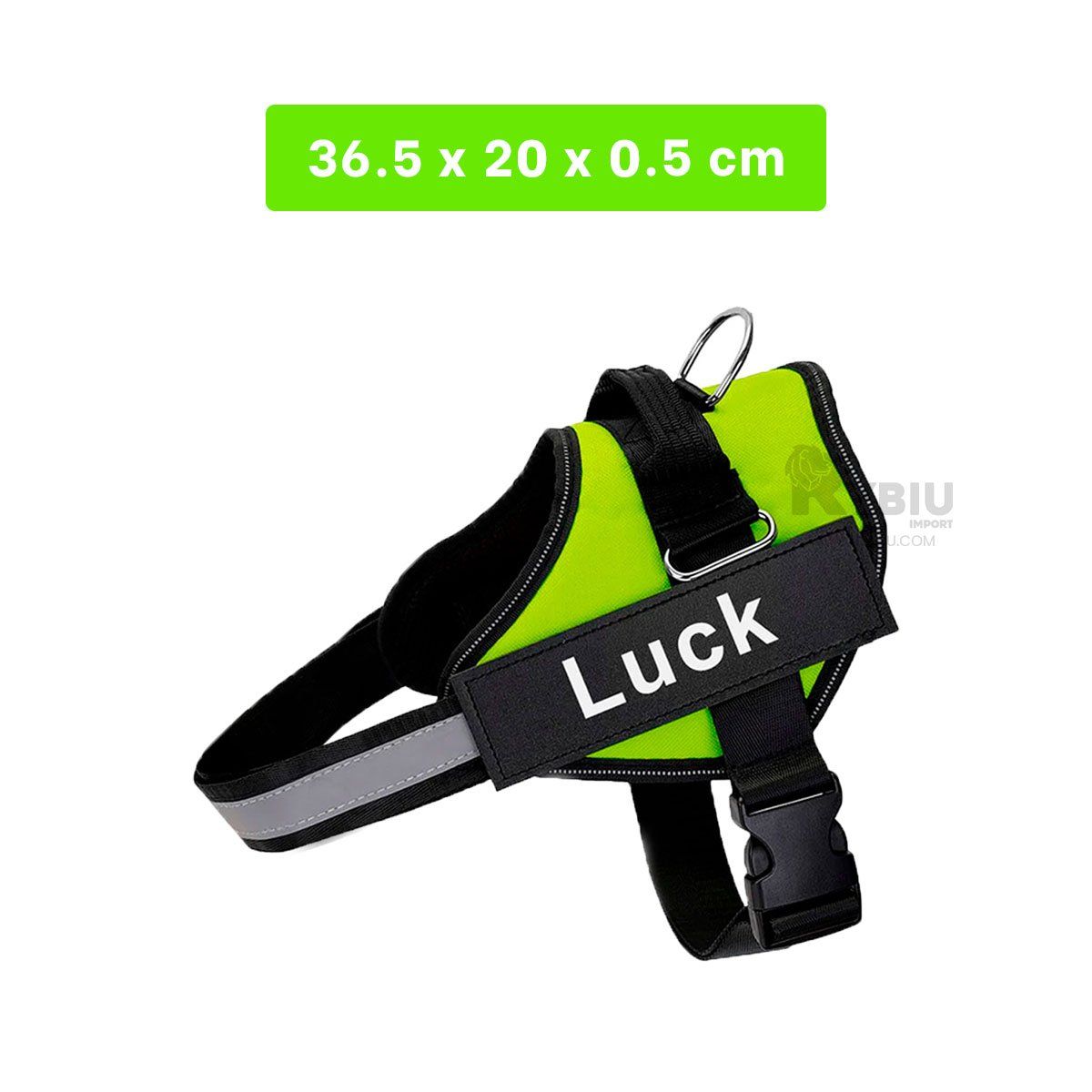 RYBIU IMPORT - Pechera Canina en Tono Verde Y+Regalo Ligas para Peinar