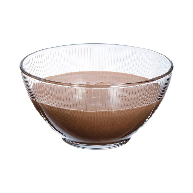 HYGGE - Bowl Ensaladera de Vidrio Labrado