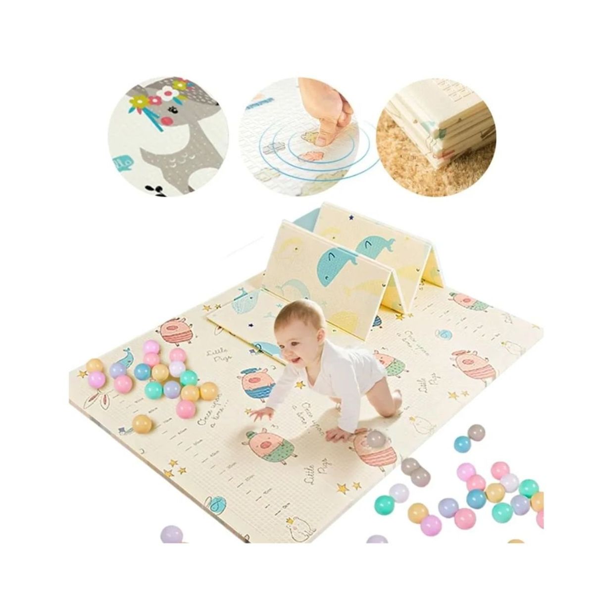 GENERICO - PISO PLEGABLE DE BEBÉ