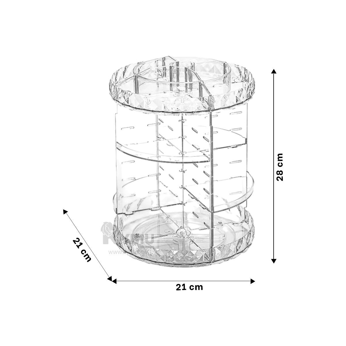 GENERICO - Estante para Cosmeticos Mediano 360° Y+Gift Stickers