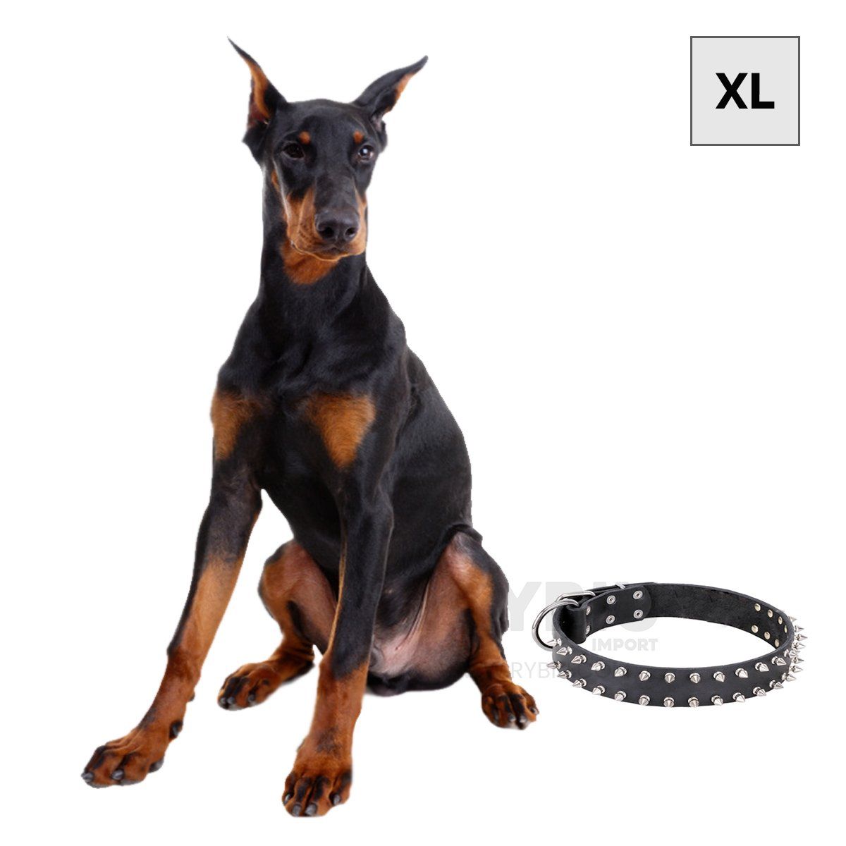 GENERICO - Collar Suave y Elegante Negro Talla XL