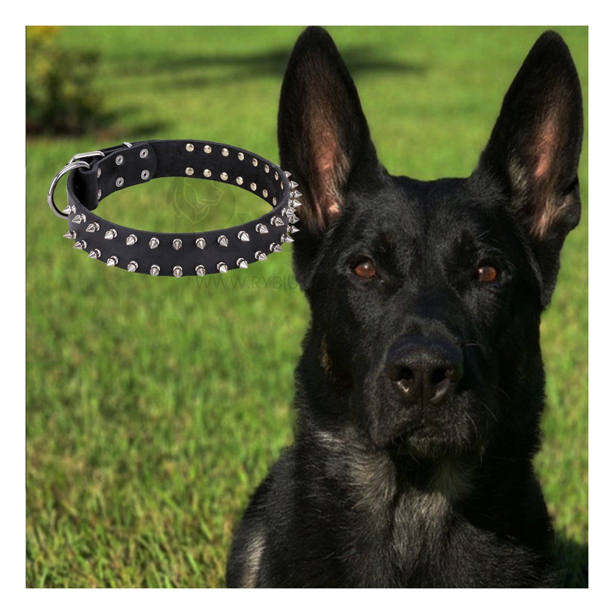 GENERICO - Collar Suave y Elegante Negro Talla XL