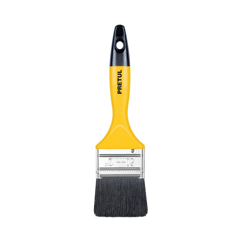TRUPER - Brocha 2 pulgadas para fino acabado,  Pretul TRUPER