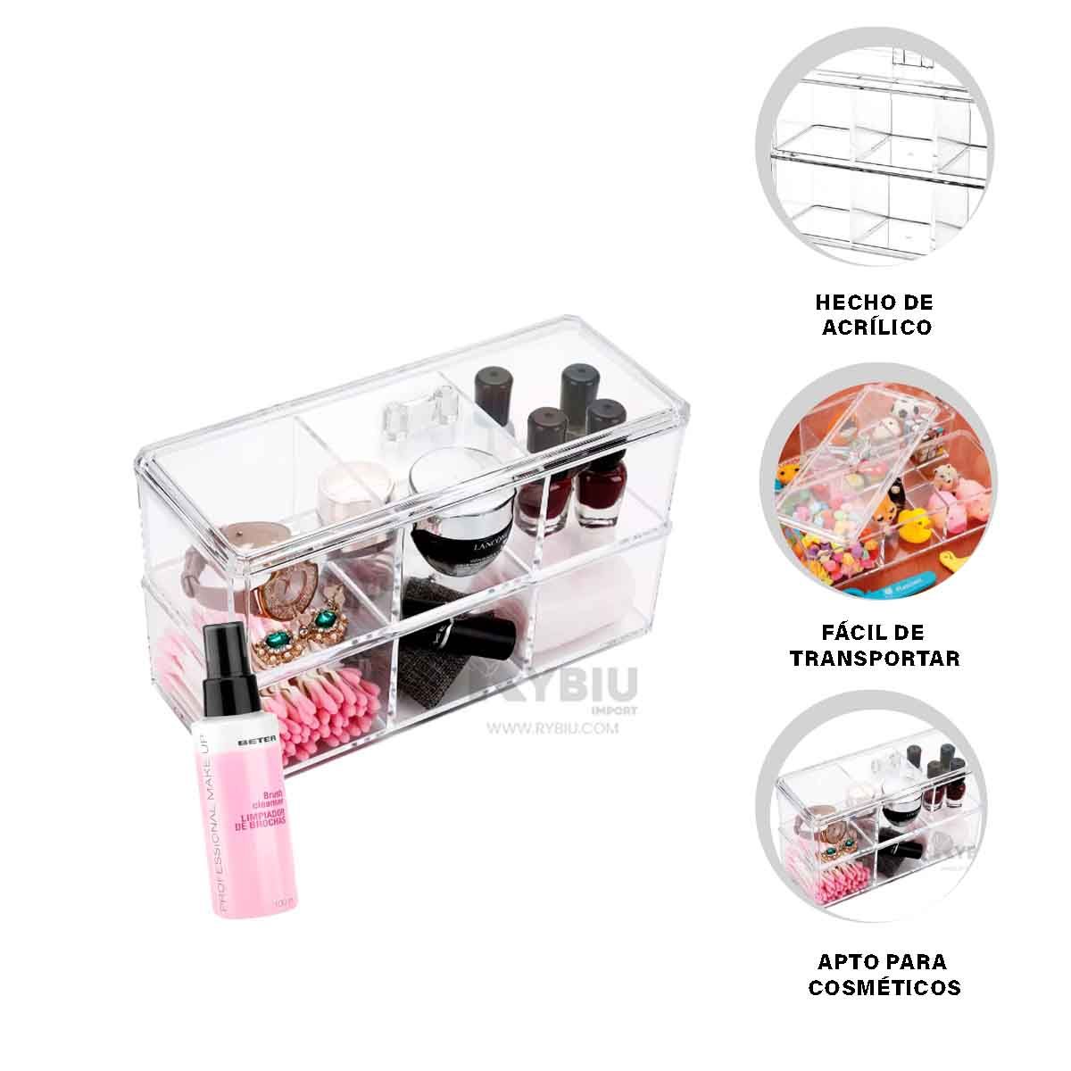 GENERICO - Organizador Compacto de Makeup Y+Gift Stickers
