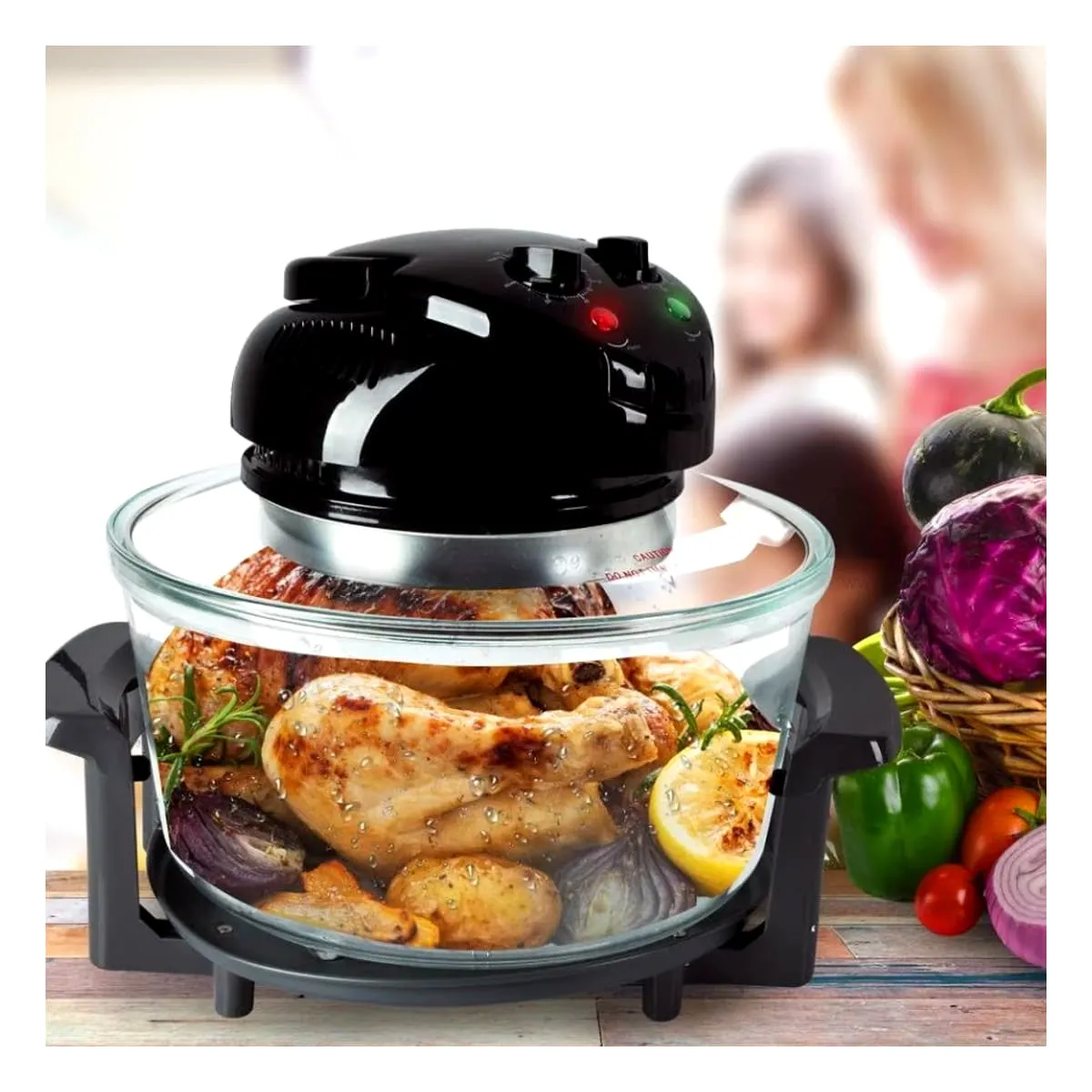 RYBIU IMPORT - Cocinadora con Potencia en Color Negro Y+Gift Stickers