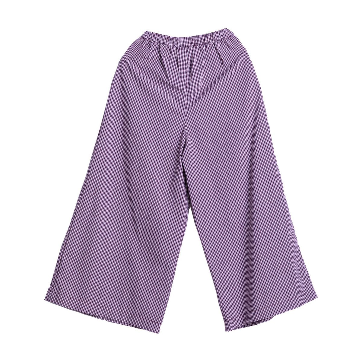 NATA COTON - PANTALON PALAZZO ALGODON VICHY