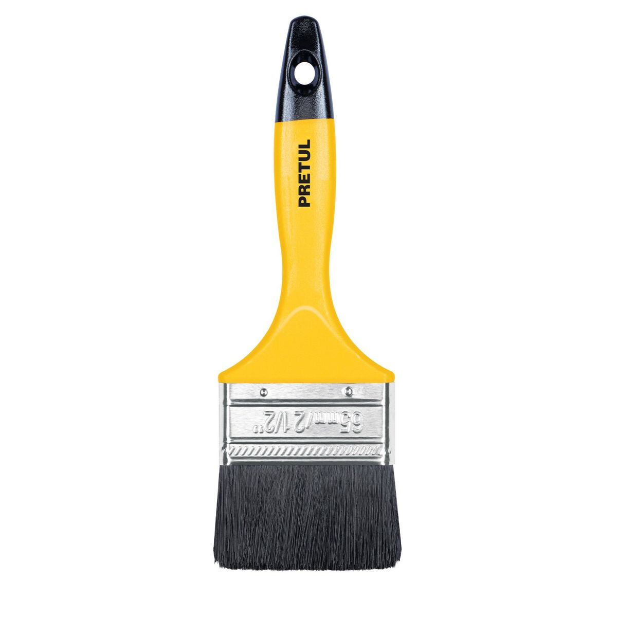 TRUPER - Brocha 2.5 pulgadas para fino acabado,  Pretul TRUPER