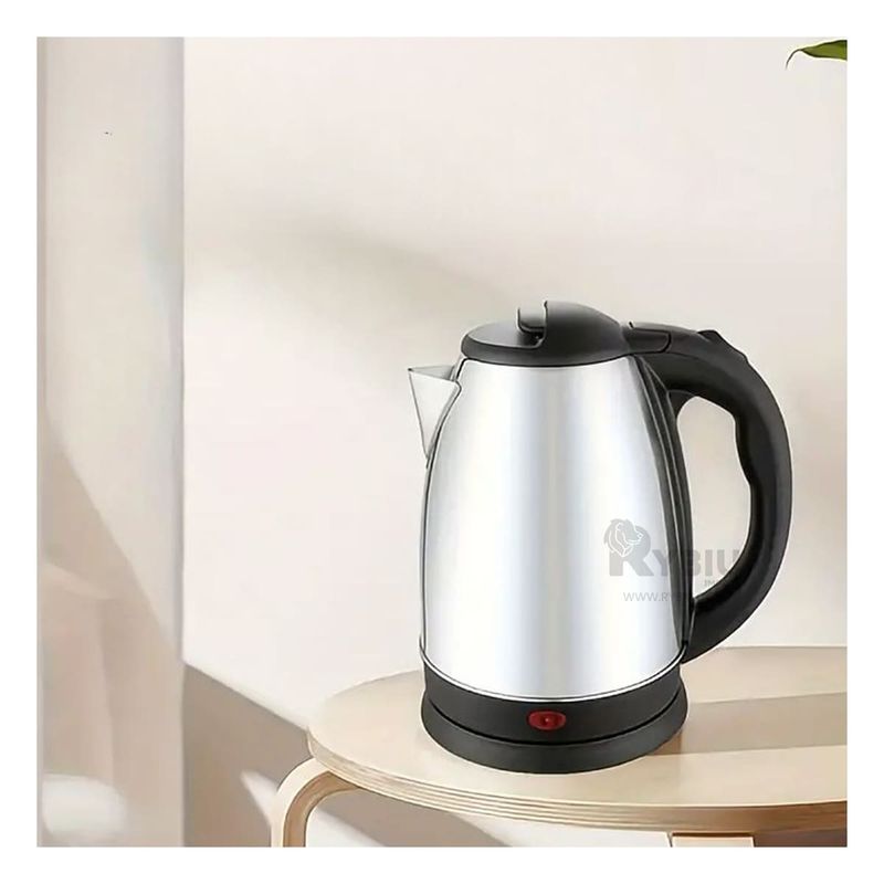 RYBIU IMPORT - Jarra Hervidor Electrico para el Hogar en Plateado.