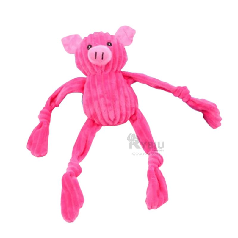 GENERICO - Muñeco con Diseño de Cerdo en Tono Rosado Y+Regalo Stickers