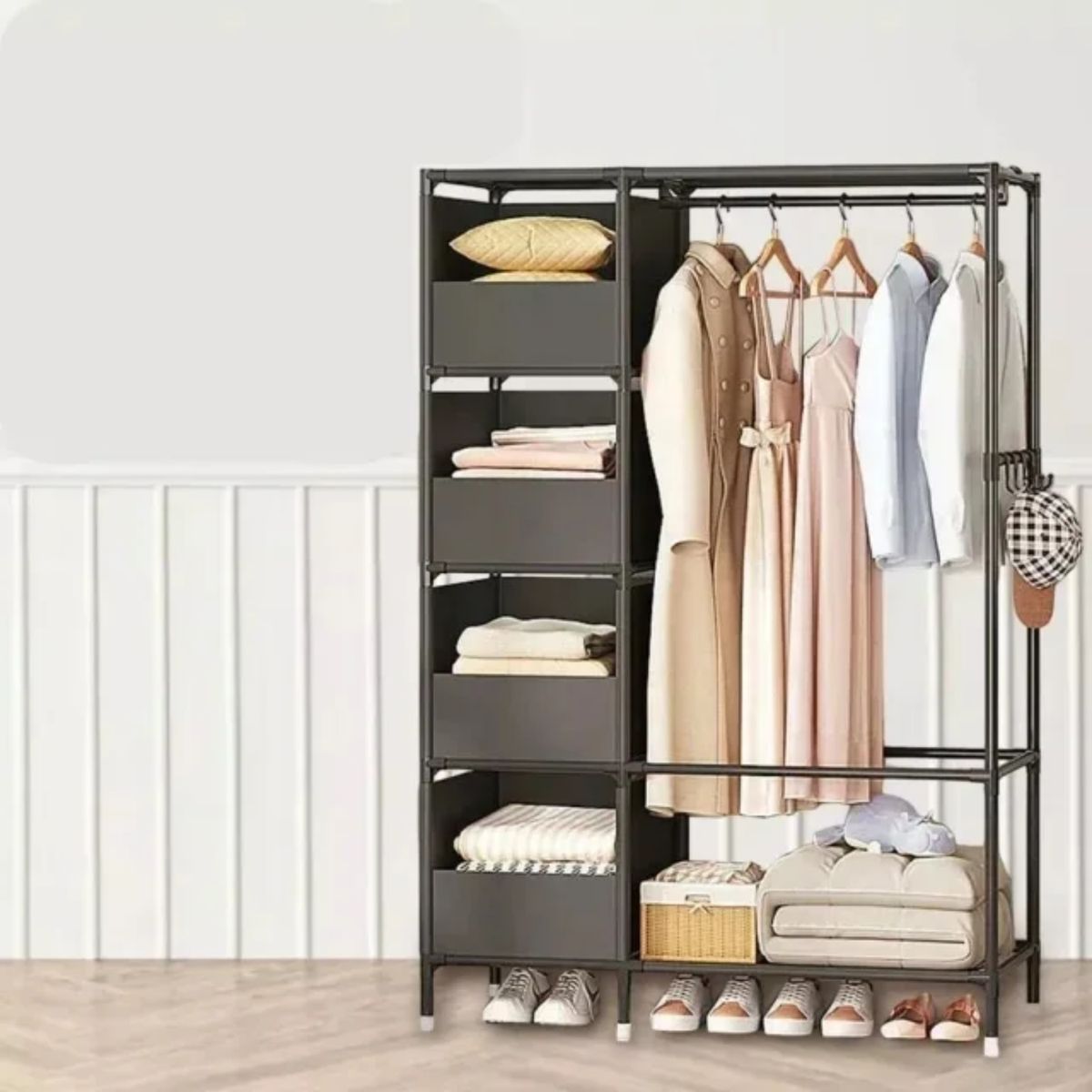 GENERICO - ESTANTE ORGANIZADOR DE ROPA MULTIFUNCIONAL