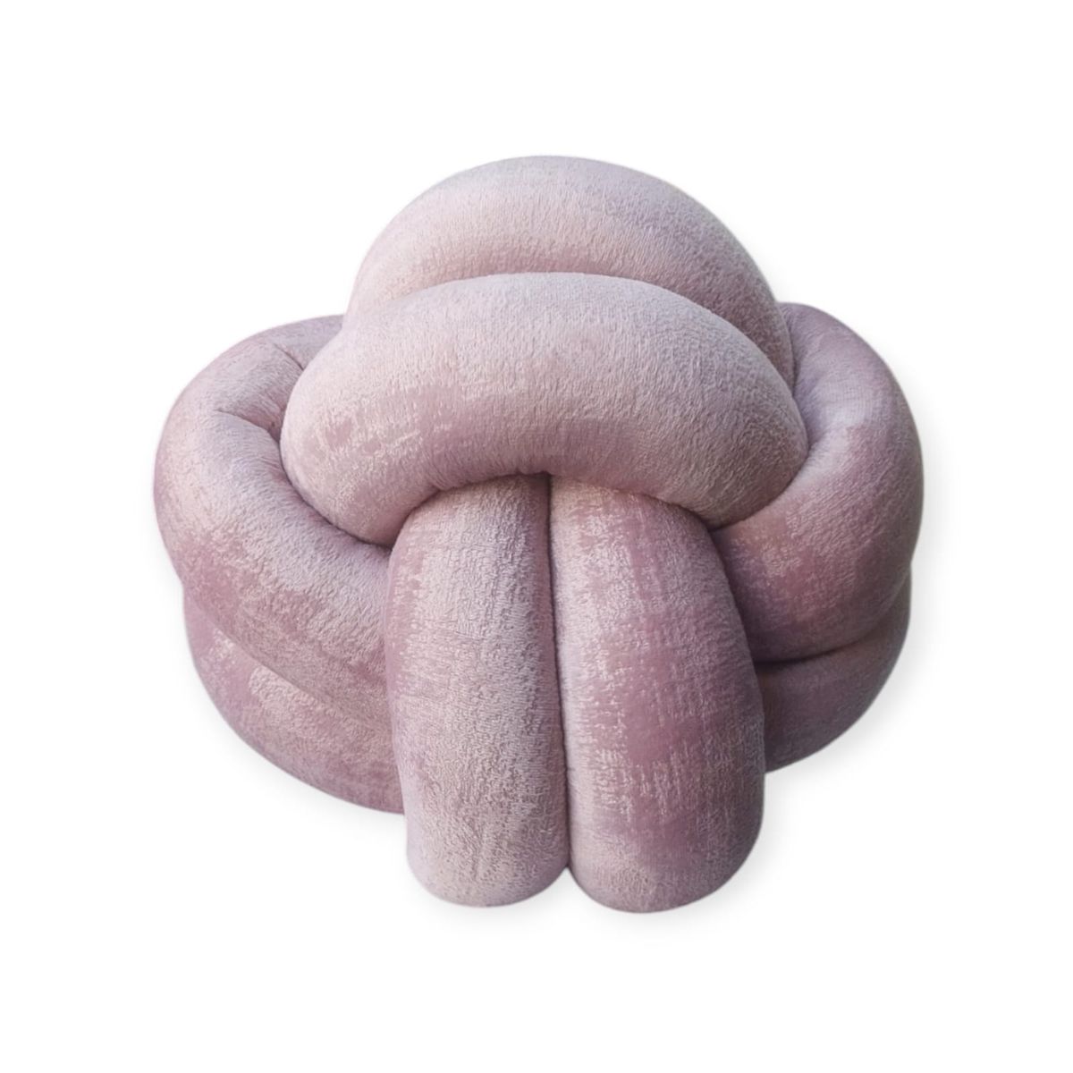 GENERICO - Cojín Nudo Rosa 30 cm