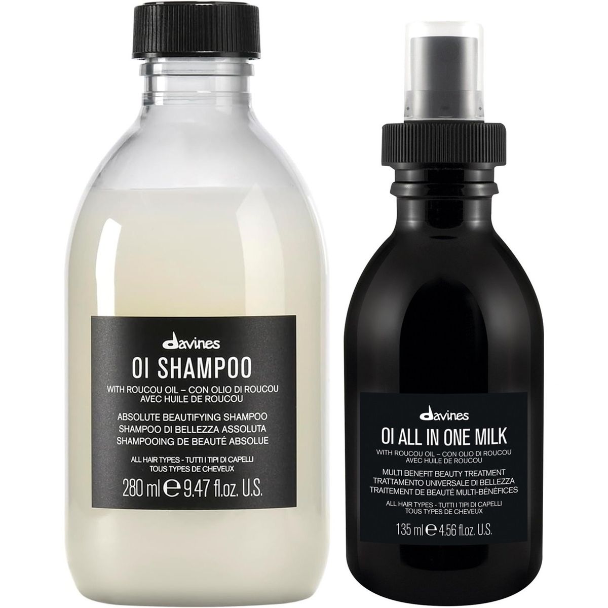 DAVINES - Shampoo Antioxidante 280ml + All In One Milk 135ml Davines OI