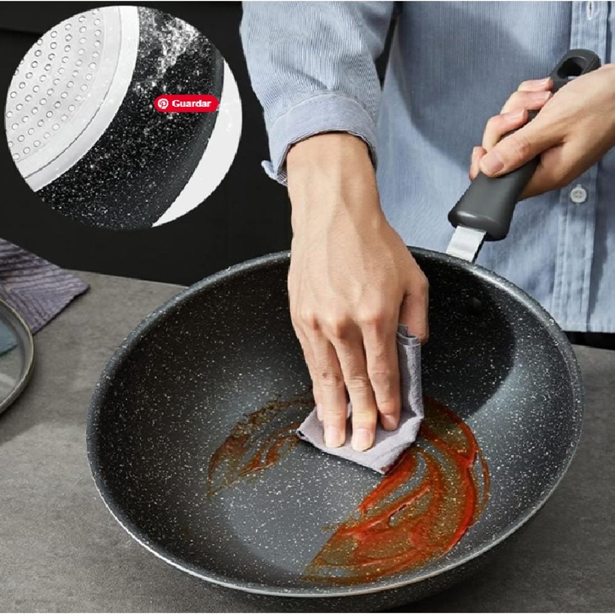 GENERICO - Wok Antiadherente 28 cm
