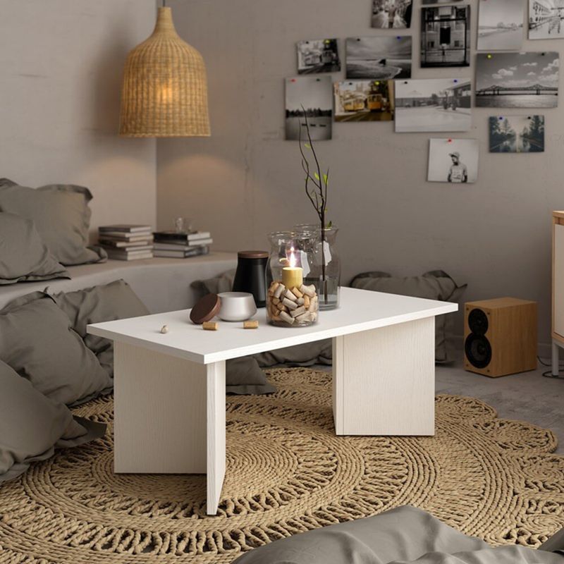 TU MESITA - Mesa de Centro Camila color Blanco TU MESITA
