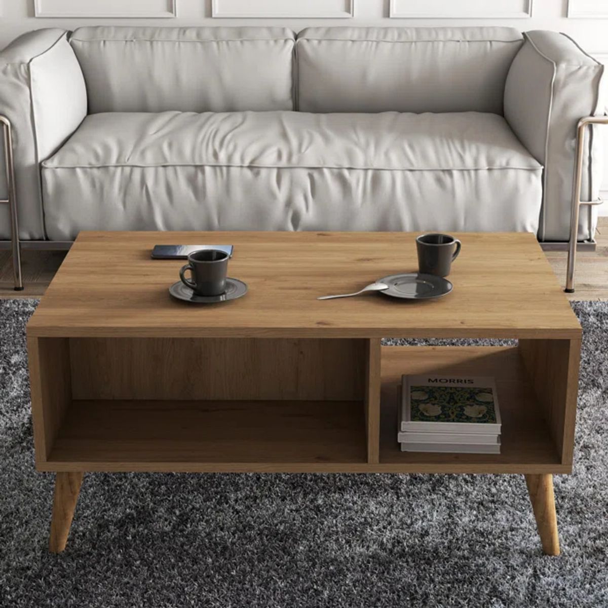 TU MESITA - Mesa de Centro Axel color Marrón TU MESITA