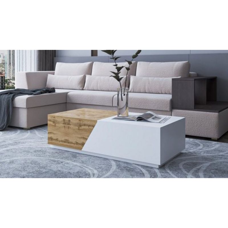 TU MESITA - Mesa de Centro Moderna Marbella BlancoDuna TU MESITA