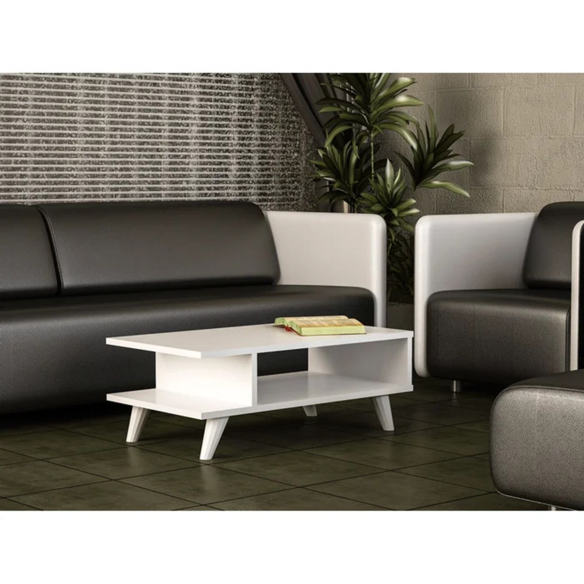 TU MESITA - Mesa de Centro Yoselin color Blanco TU MESITA