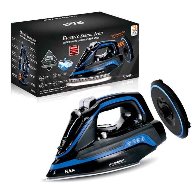 GENERICO - PLANCHA A VAPOR ELECTRICA RAF R1297B