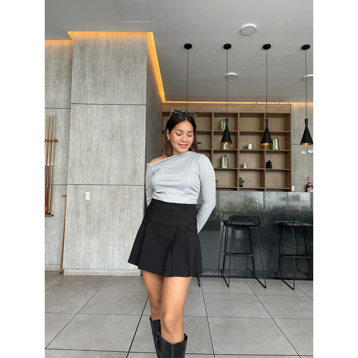 ALLEZ COLLECTION - BASICO GIA MANGA LARGA ASIMETRICO