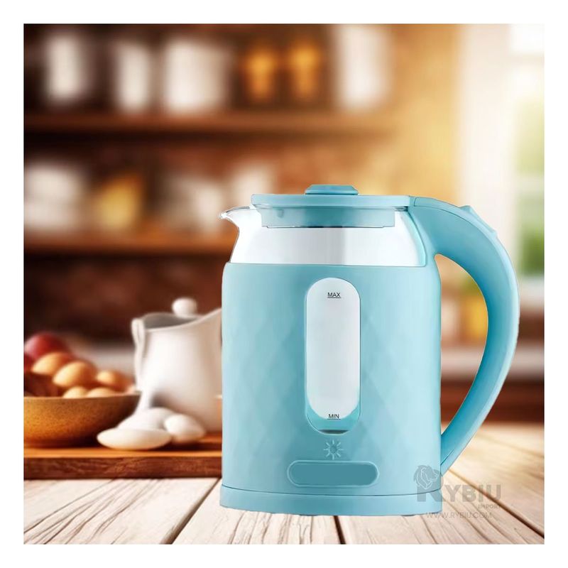 GENERICO - Hervidor Versatil de 2L en Color Celeste Y+Regalo Stickers