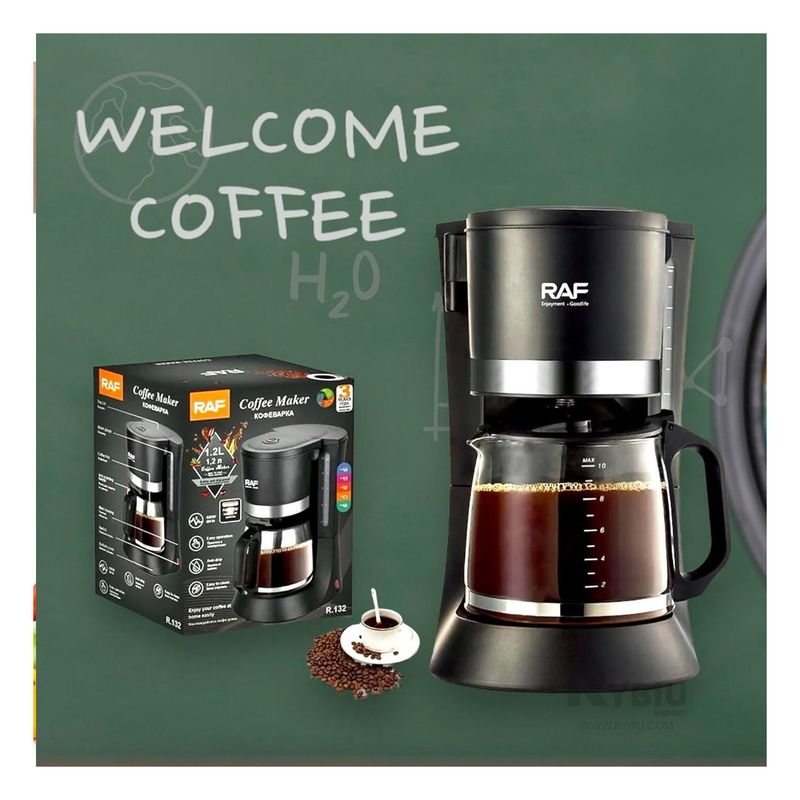 GENERICO - Cafetera para Capuccino en Color Negro Y+Regalo Agendita
