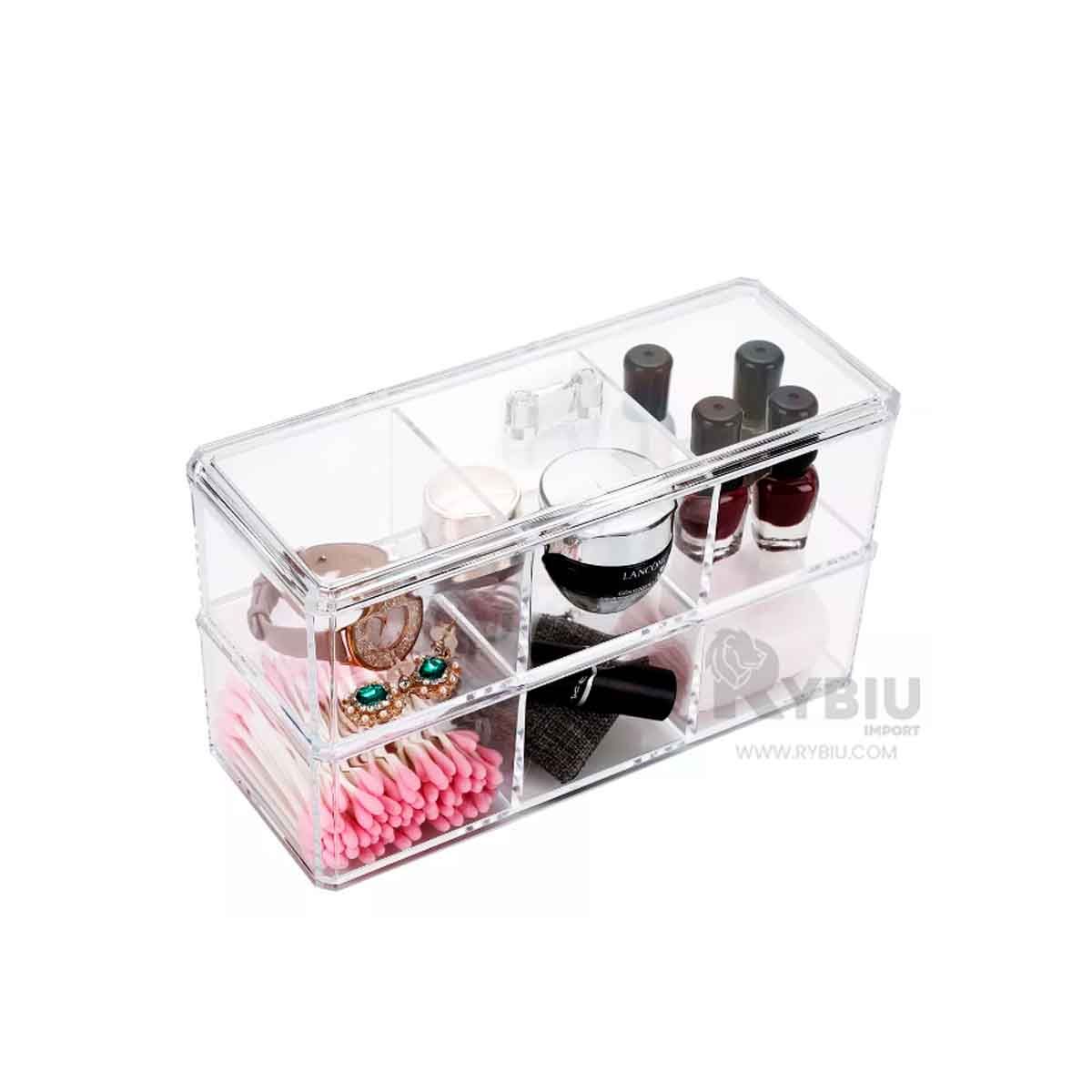 GENERICO - Organizador Dual de Maquillaje y Oficina Y+Gift MiniAgenda