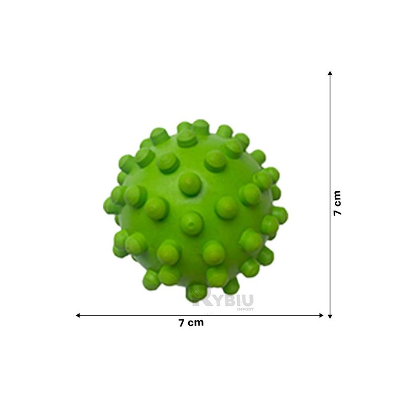 GENERICO - Pelota Masticable para Perro Verde Y+Envoltorio de Regalo