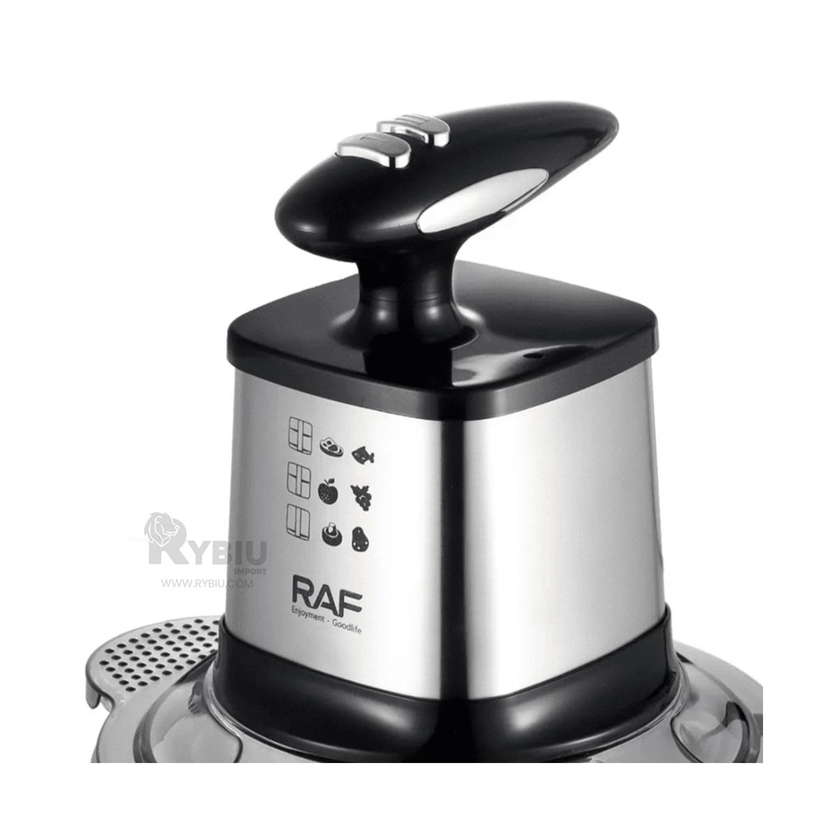 GENERICO - Picador de Alta Potencia de 3L en Negro Y+Gift Stickers