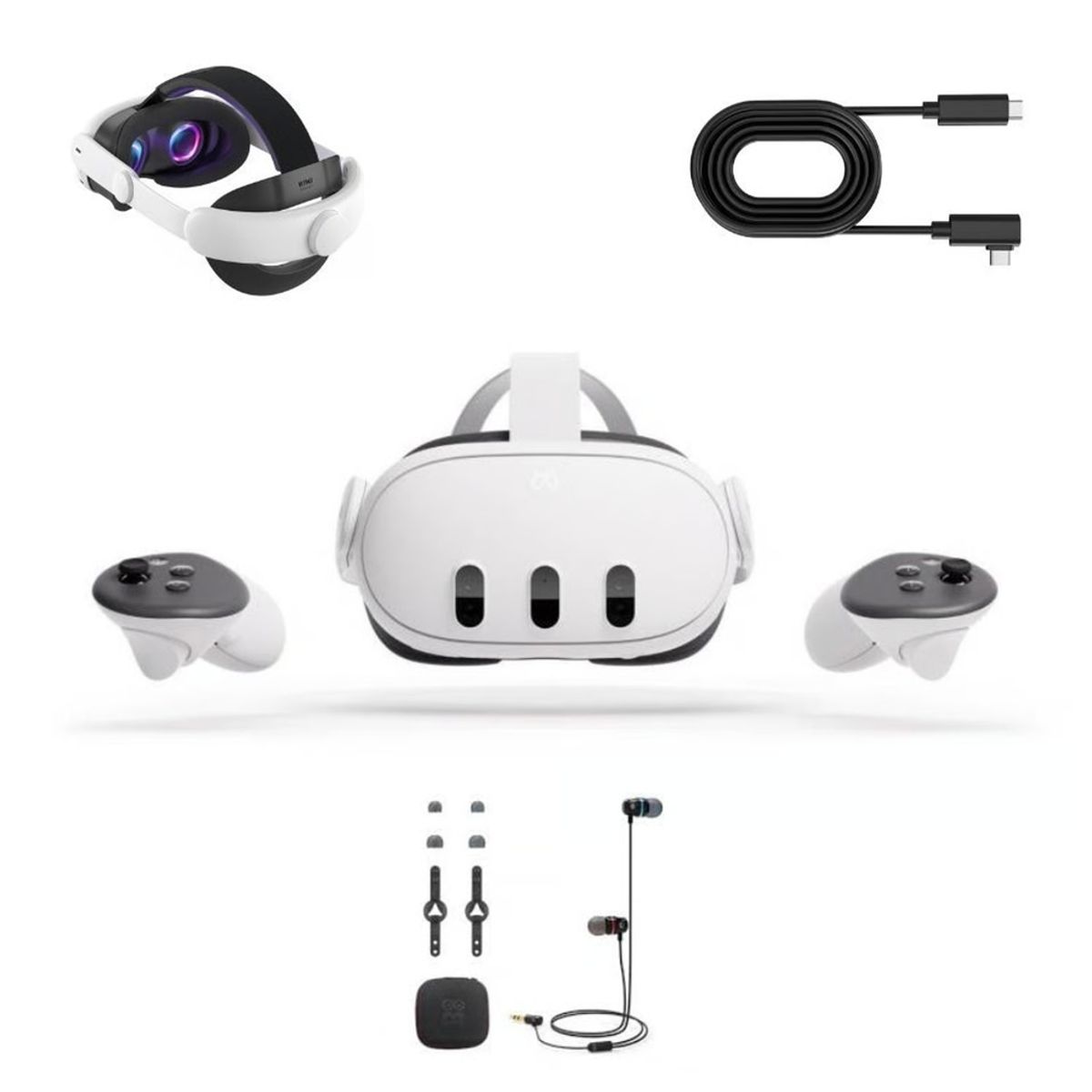 META - Gafas de Realidad Virtual Meta Quest 3 512GB Pack Pro