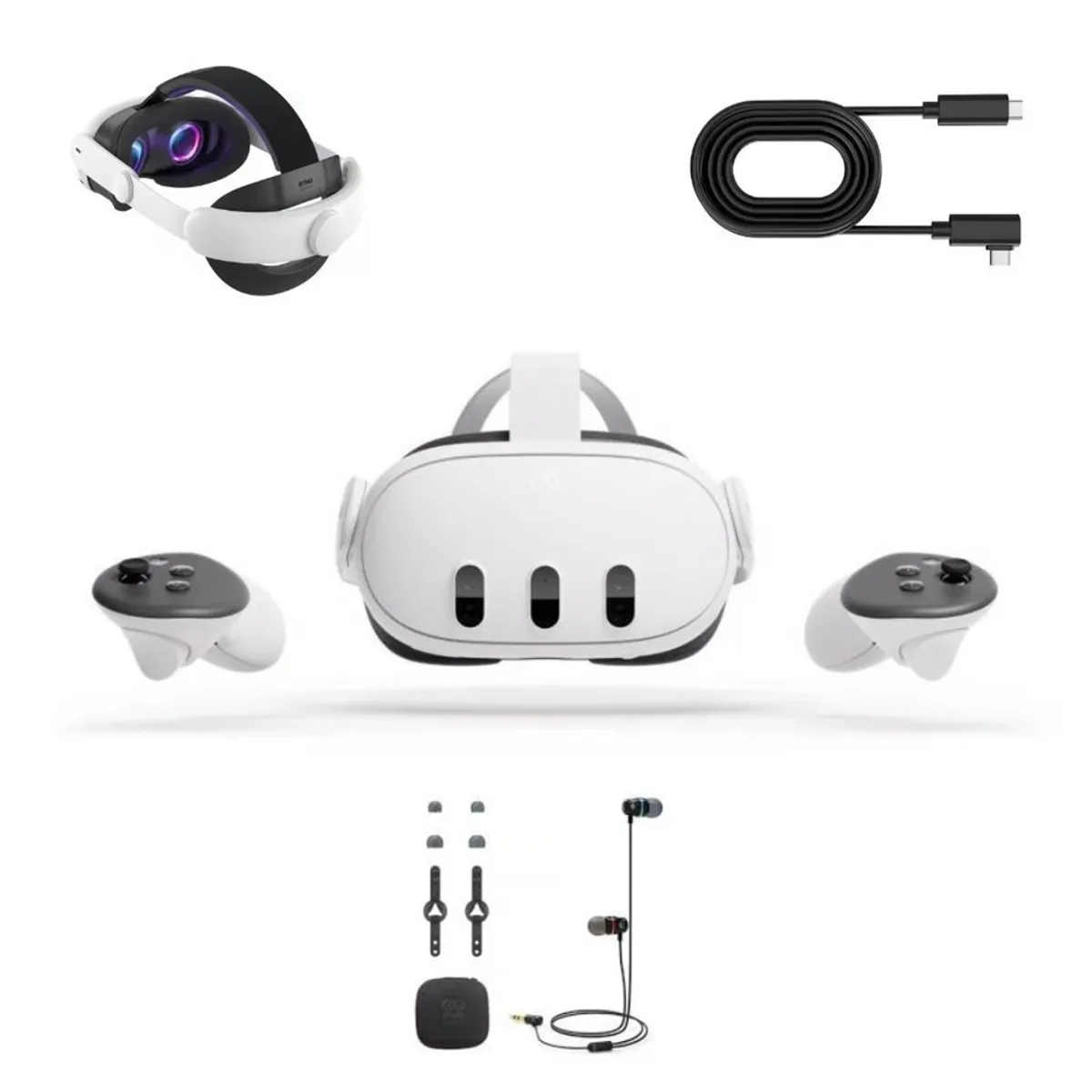 META - Gafas de Realidad Virtual Meta Quest 3 512GB Pack Pro