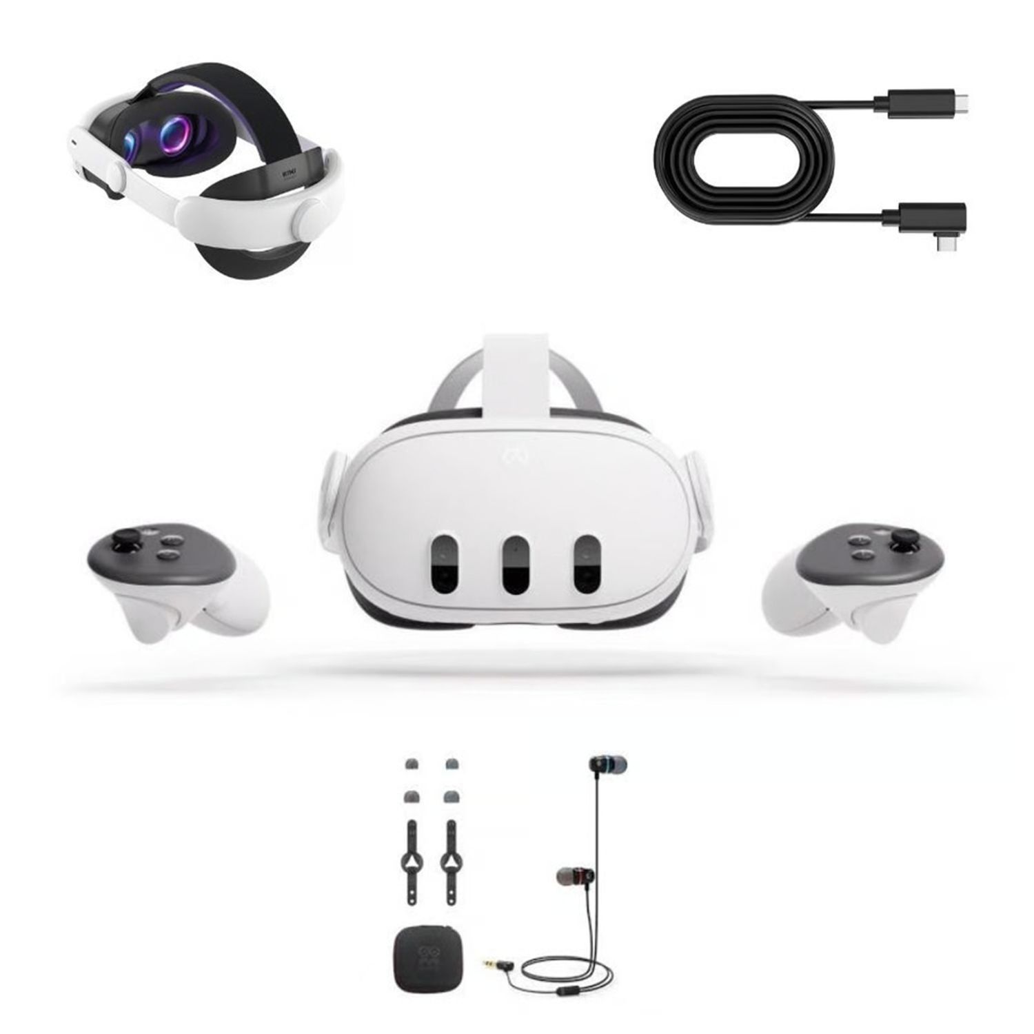 Gafas de Realidad Virtual Meta Quest 3 512GB Pack Pro Meta