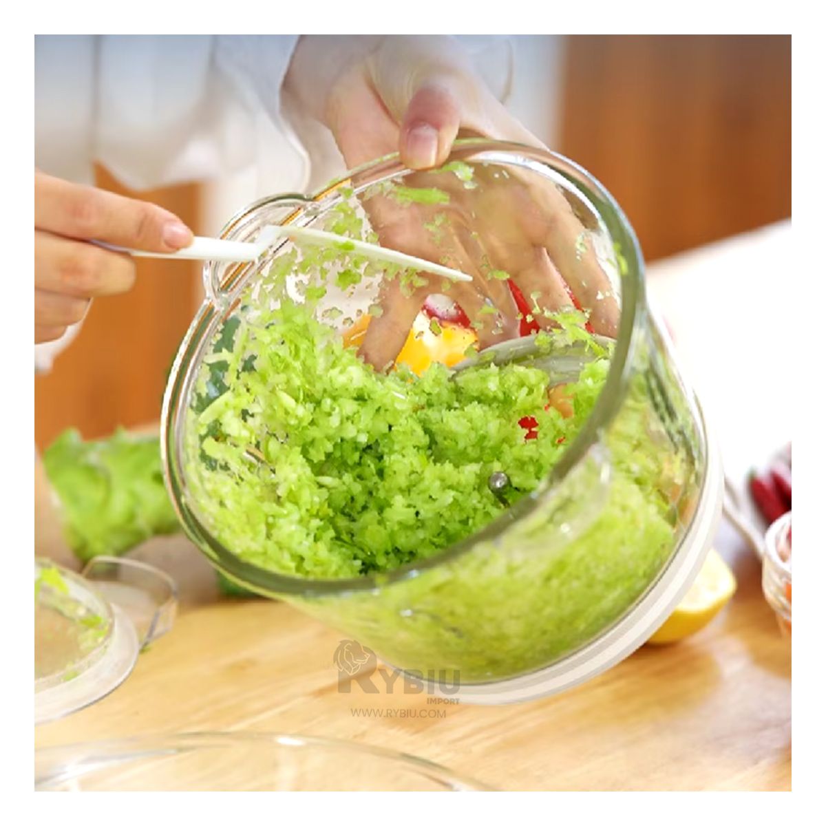 GENERICO - Picador de Verduras de 3L en Negro Y+Gift MiniAgenda