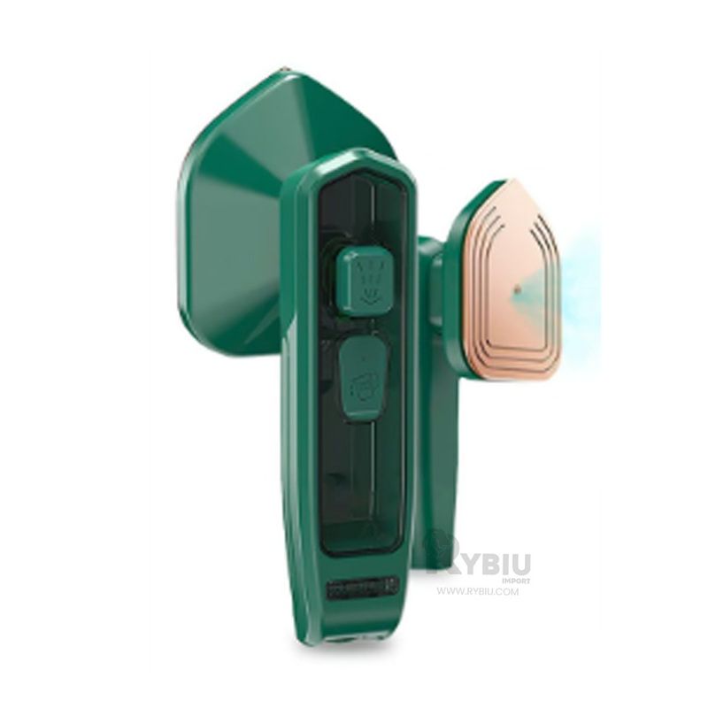 RYBIU IMPORT - Planchador de Viaje a Vapor en Verde Y+Envoltorio de Regalo