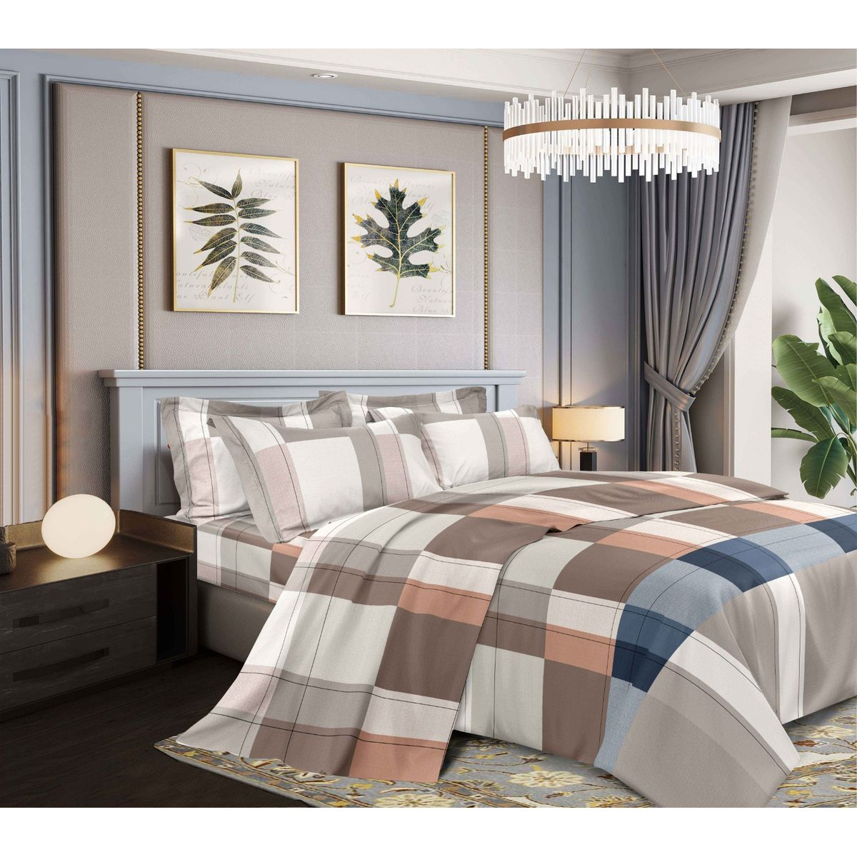 GOLDSUN - JUEGO DE SÁBANAS GOLDSUN DE 2 PLAZAS