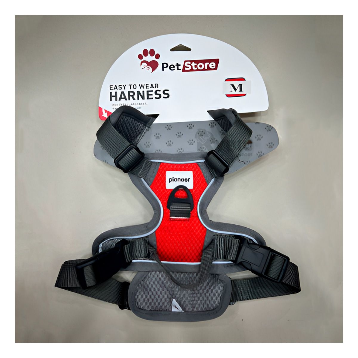 RYBIU IMPORT - Arnes para Entrenar Perritos Talla S Rojo Y+Regalo Stickers