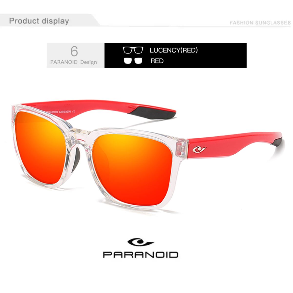 GENERICO - Lentes de Sol PARANOID Sprint - Polarizados - UV400