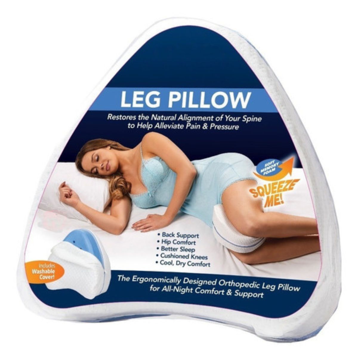 HOMECARE - ALMOHADA ORTOPÉDICA PARA PIERNAS