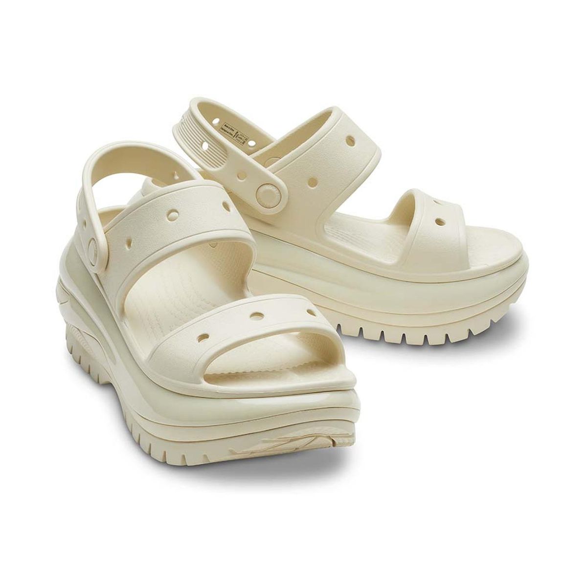 CROCS - Zuecos CROCS Mega Crush Sandal Bone Unisex adulto