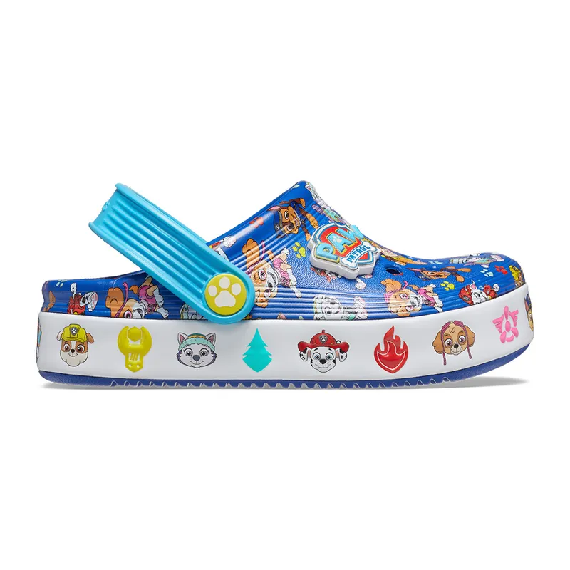 CROCS - Zuecos CROCS Paw Patrol Off Court Clog T Blue Unisex niño