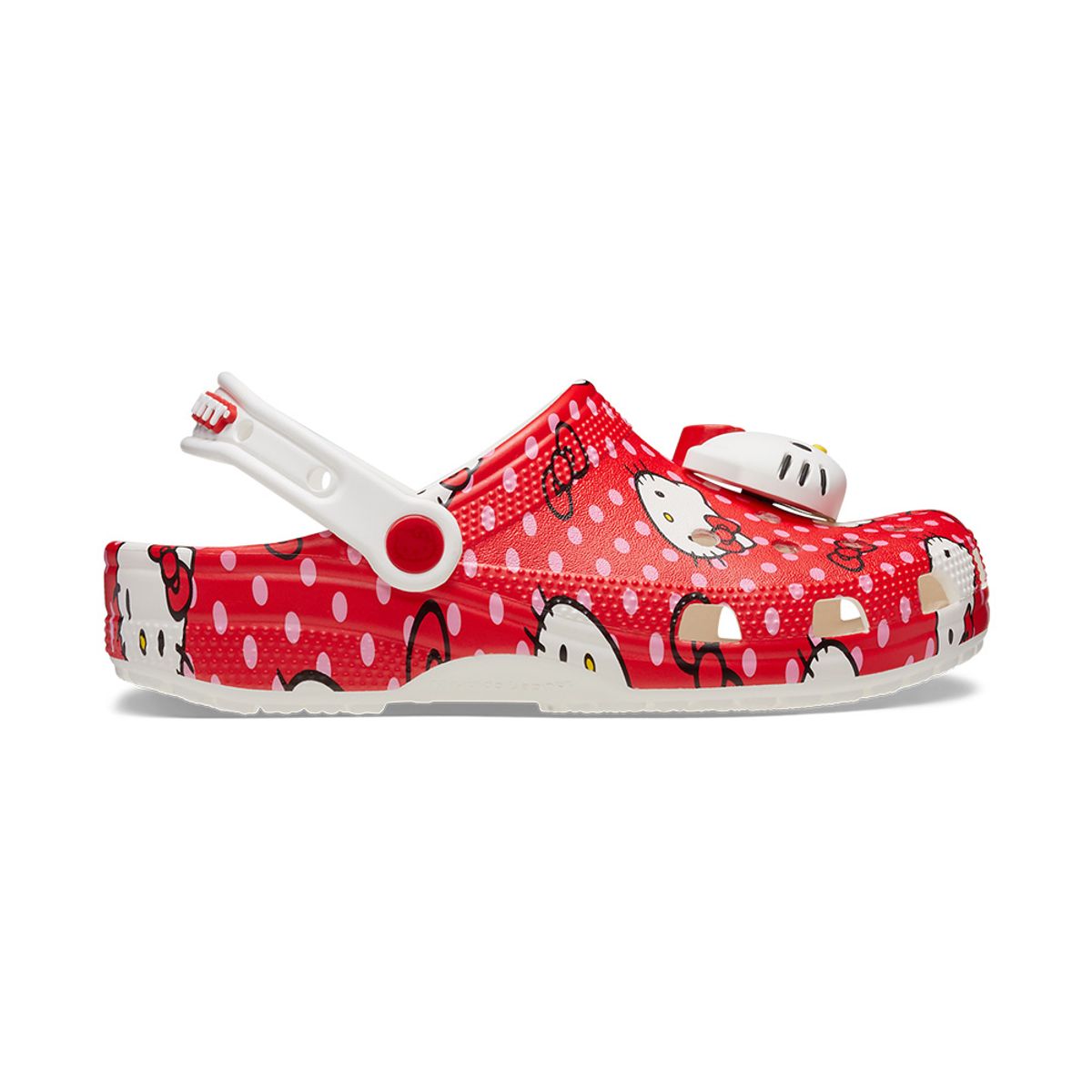 CROCS - Zuecos CROCS Classic Hello Kitty Red Clog Multi Unisex adulto