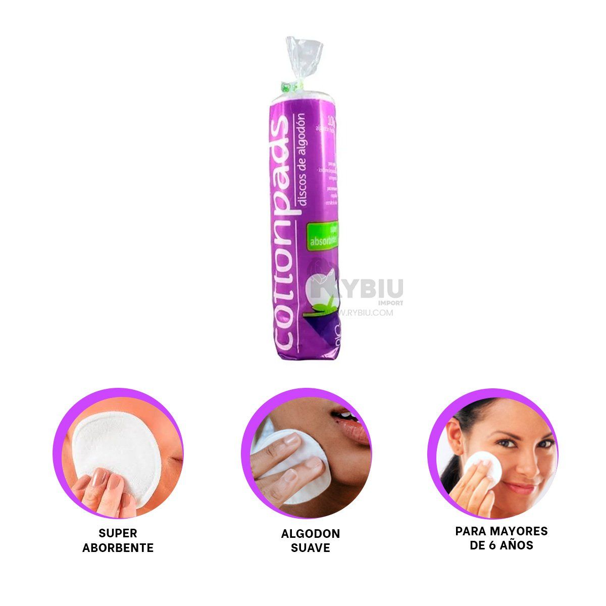 GENERICO - Almohadilla para Remover Impurezas de 70 u Y+Gift MiniAgenda_123