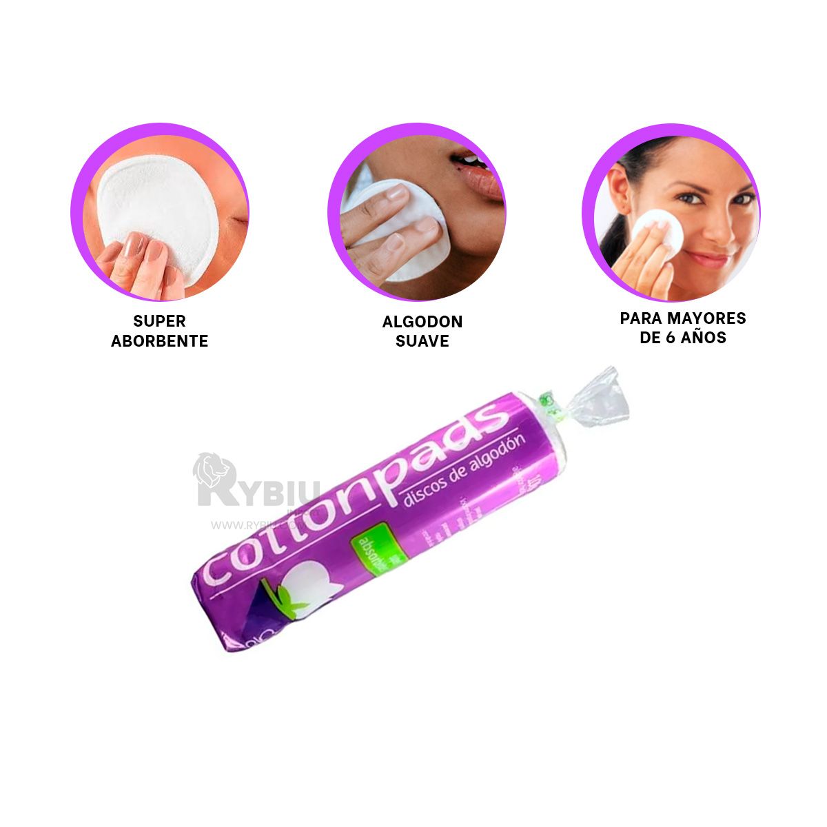 GENERICO - Limpiador de Algodon en Blanco de 70 u Y+Post-it Adhesivos_123