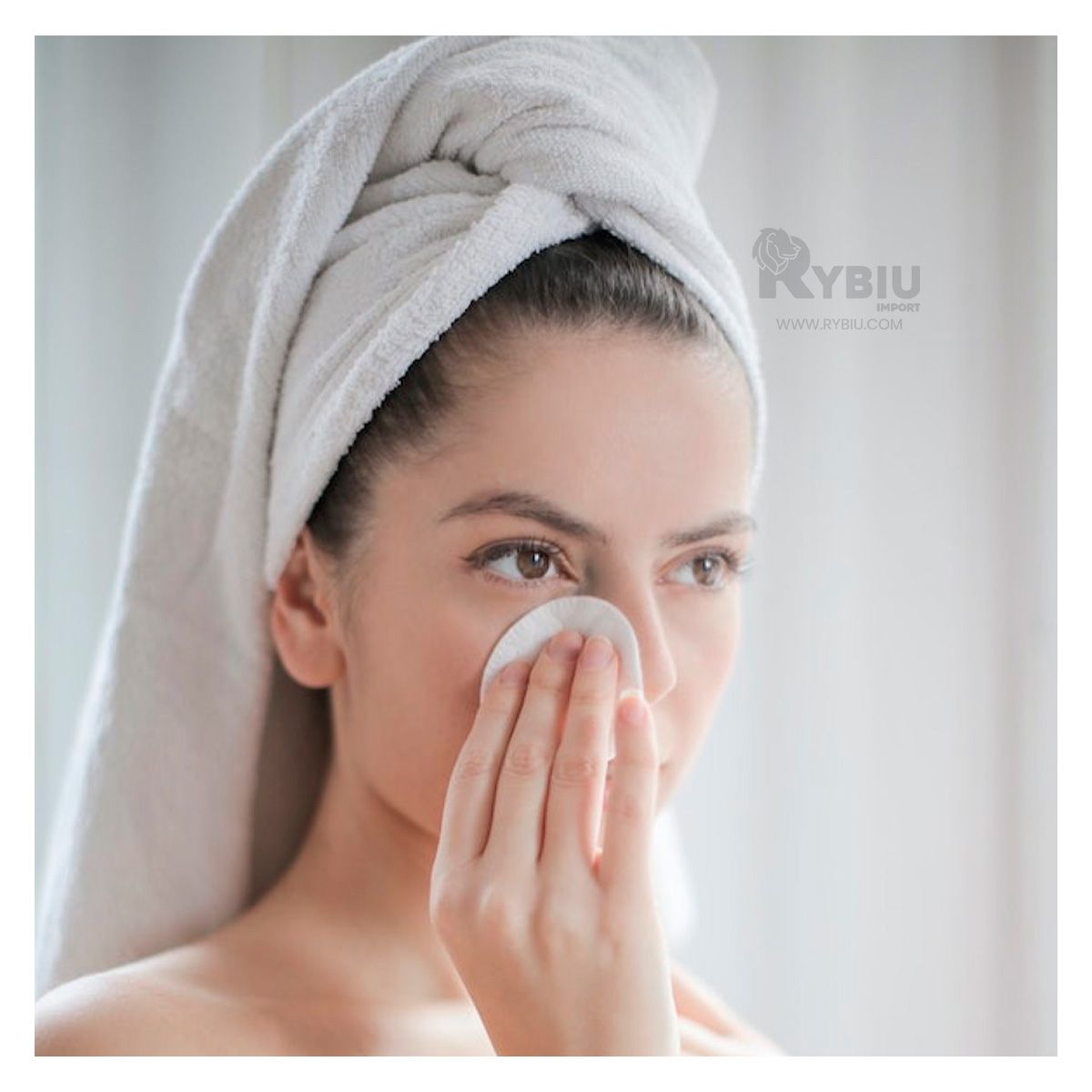 GENERICO - Discos Desmaquillantes de Algodon Suave y Absorbente 120 u_123