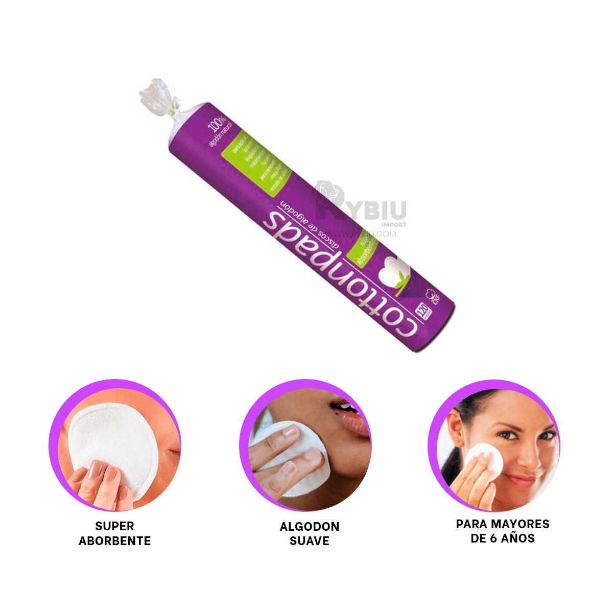 GENERICO - Discos Limpiadores Compactos de 120 u Y+Papel de Regalo_123